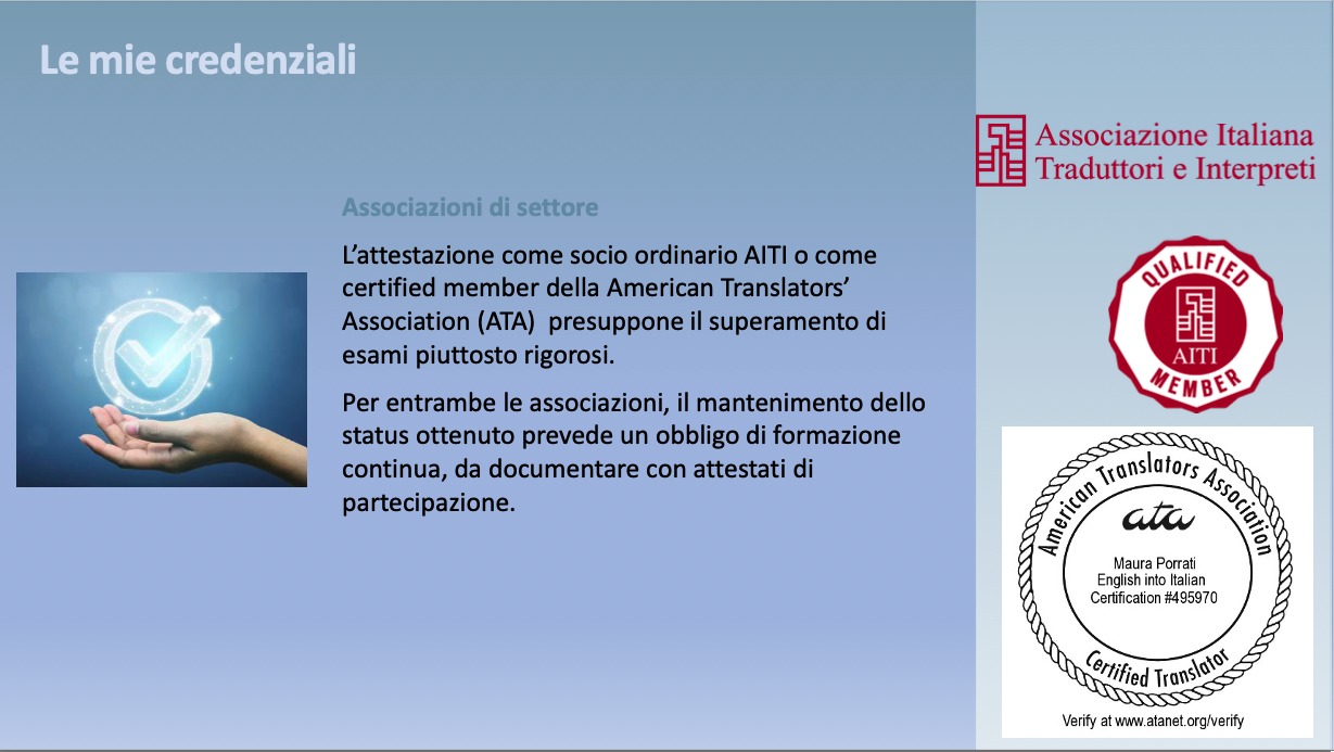 Certificato MaPo